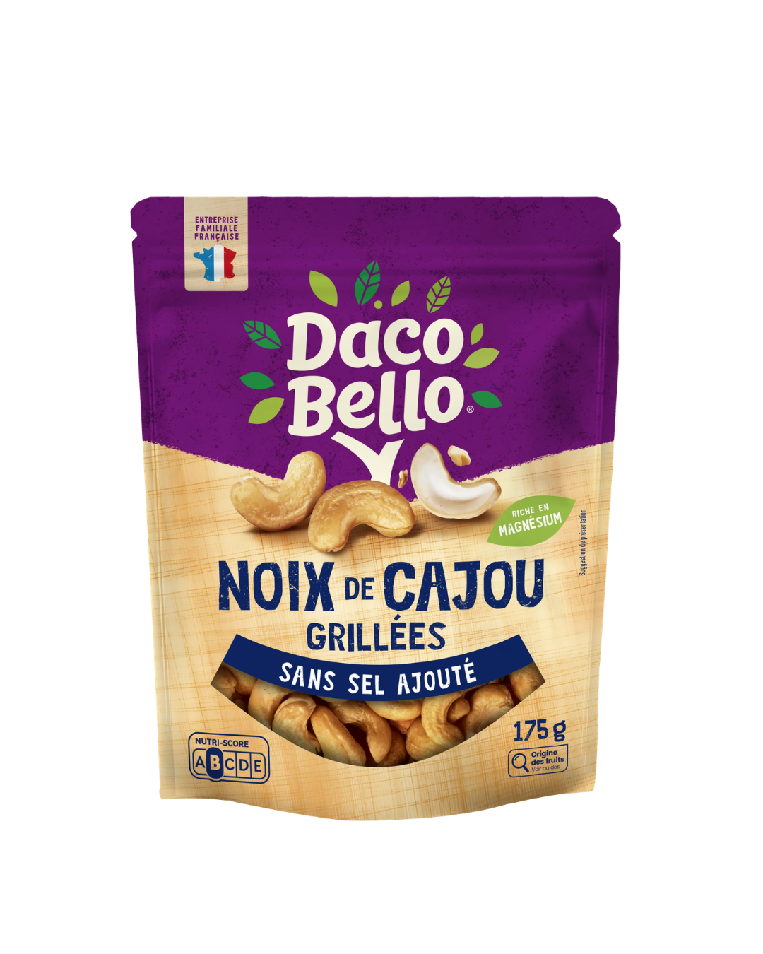 daco-bello-noix-de-cajou-grill-es-sans-sel-ajout-175g-mix-ap-ritif image 1
