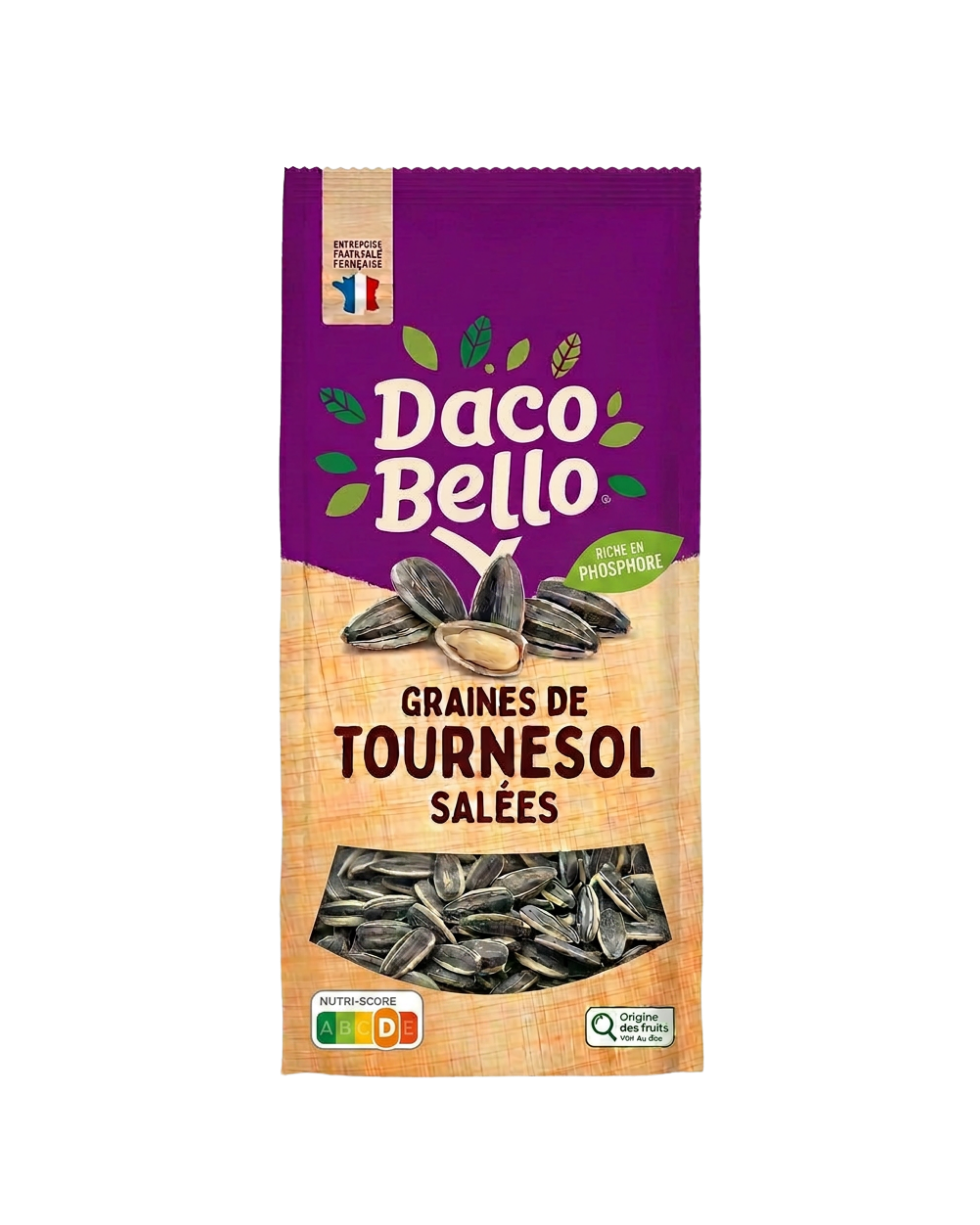 daco-bello-graines-de-tournesol-grill-es-sal-es-150g image 1