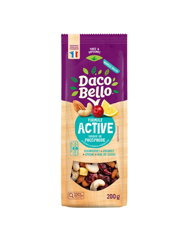 daco-bello-formule-active-200g-cranberries-citron-amandes-cajou image 1