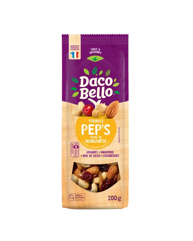 daco-bello-formule-peps-200g-m-lange-gingembre-cranberries-cajou image 1