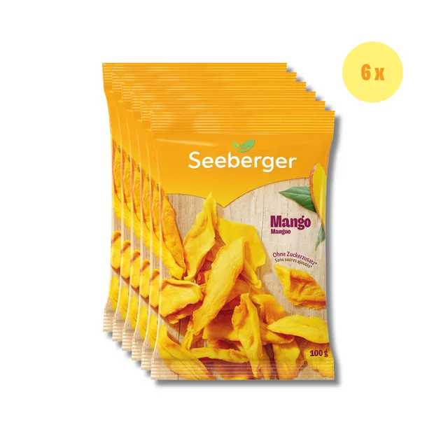seeberger-mangue-s-ch-e-multipack-6-x-100-g-fruits-s-ch-s image 1
