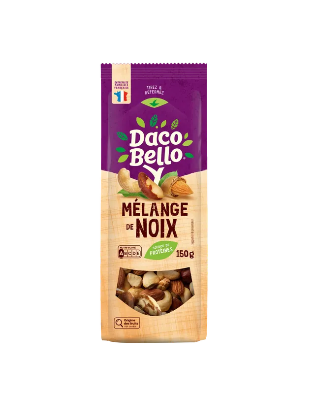 daco-bello-m-lange-de-noix-nature-150g-3-noix-sans-sel image 1