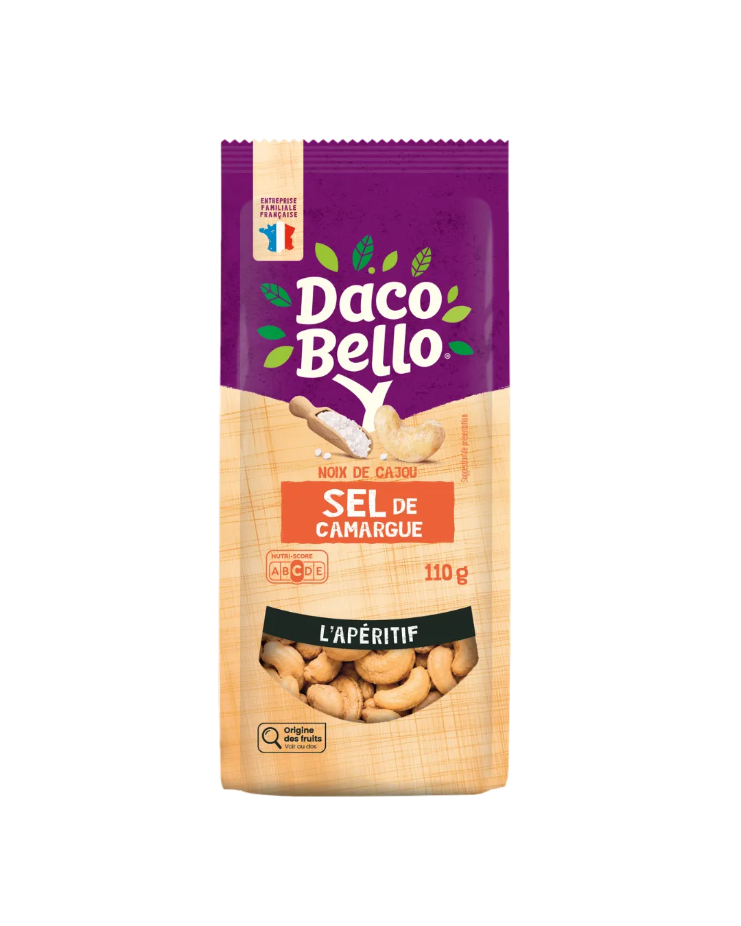 daco-bello-noix-de-cajou-sal-es-au-sel-de-camargue-110g image 1