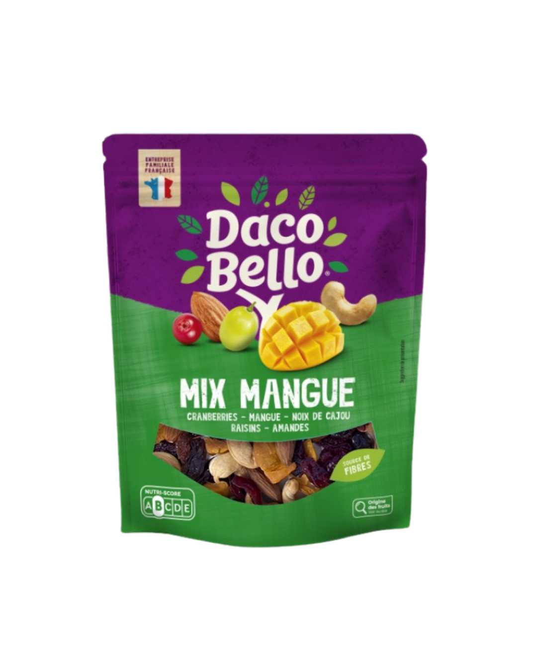 daco-bello-mix-mangue-200g-cranberries-cajou-raisins-amandes image 1