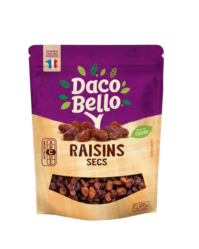 daco-bello-raisins-secs-sultanines-250g image 1