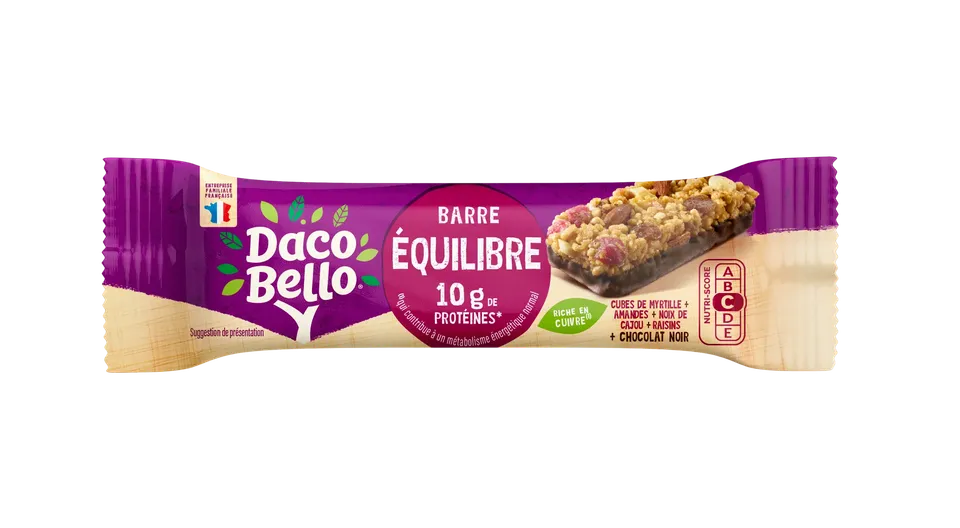 daco-bello-barre-prot-in-e-quilibre-42g-myrtille-chocolat image 1