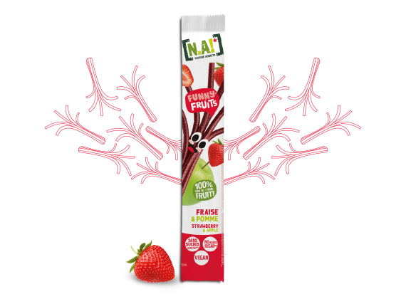 n-a-funny-fruits-fraise-pomme-effilocher-16g image 1