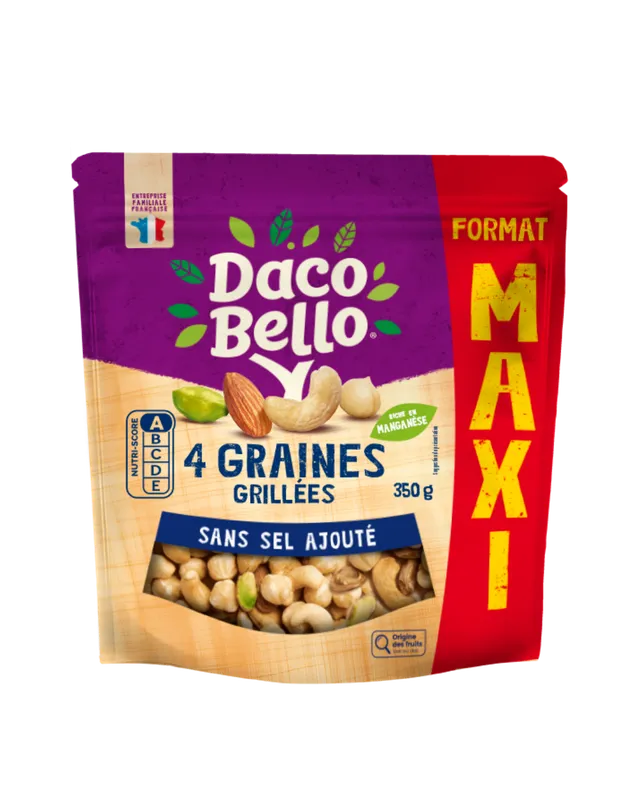 daco-bello-4-graines-maxi-cajou-amandes-noisettes-pistaches-350-g image 1