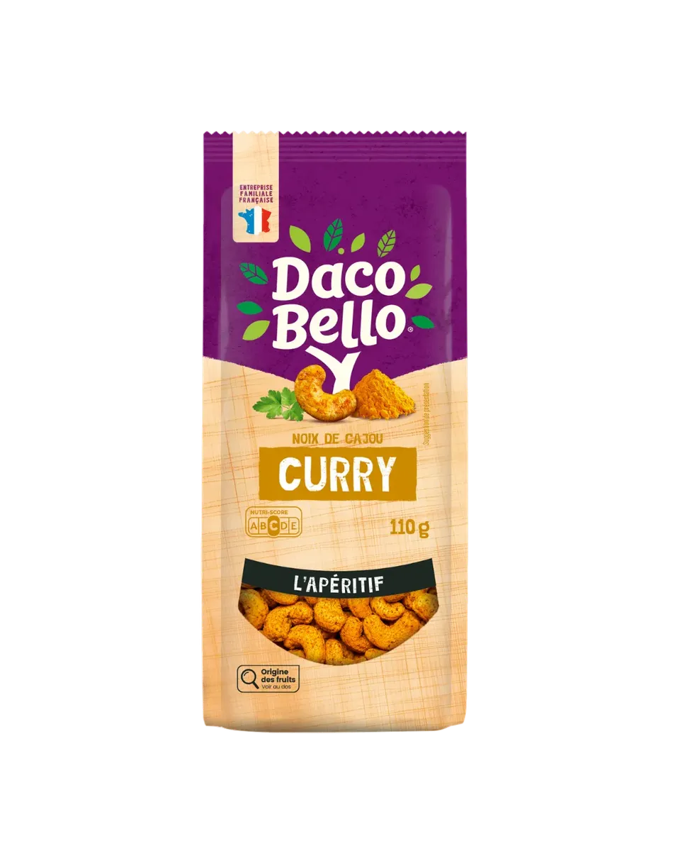 daco-bello-noix-de-cajou-au-curry-110g-mix-ap-ritif-pic image 1