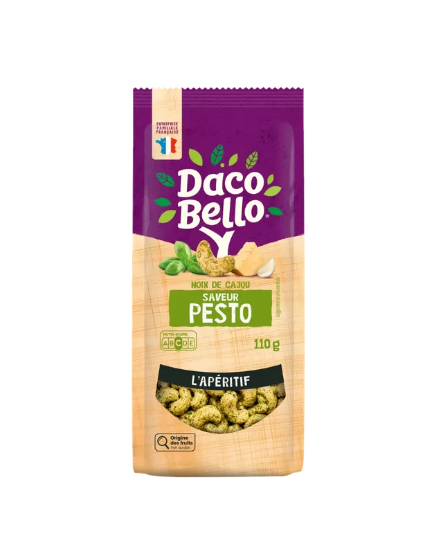 daco-bello-noix-de-cajou-pesto-vert-110g image 1