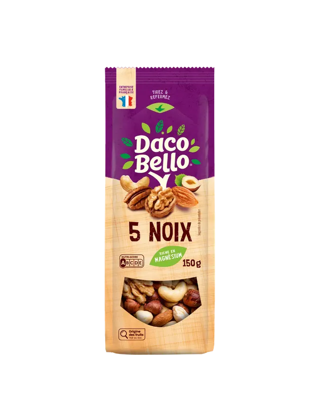 daco-bello-5-noix-nature-150g-mix-prot-in-sans-sel image 1