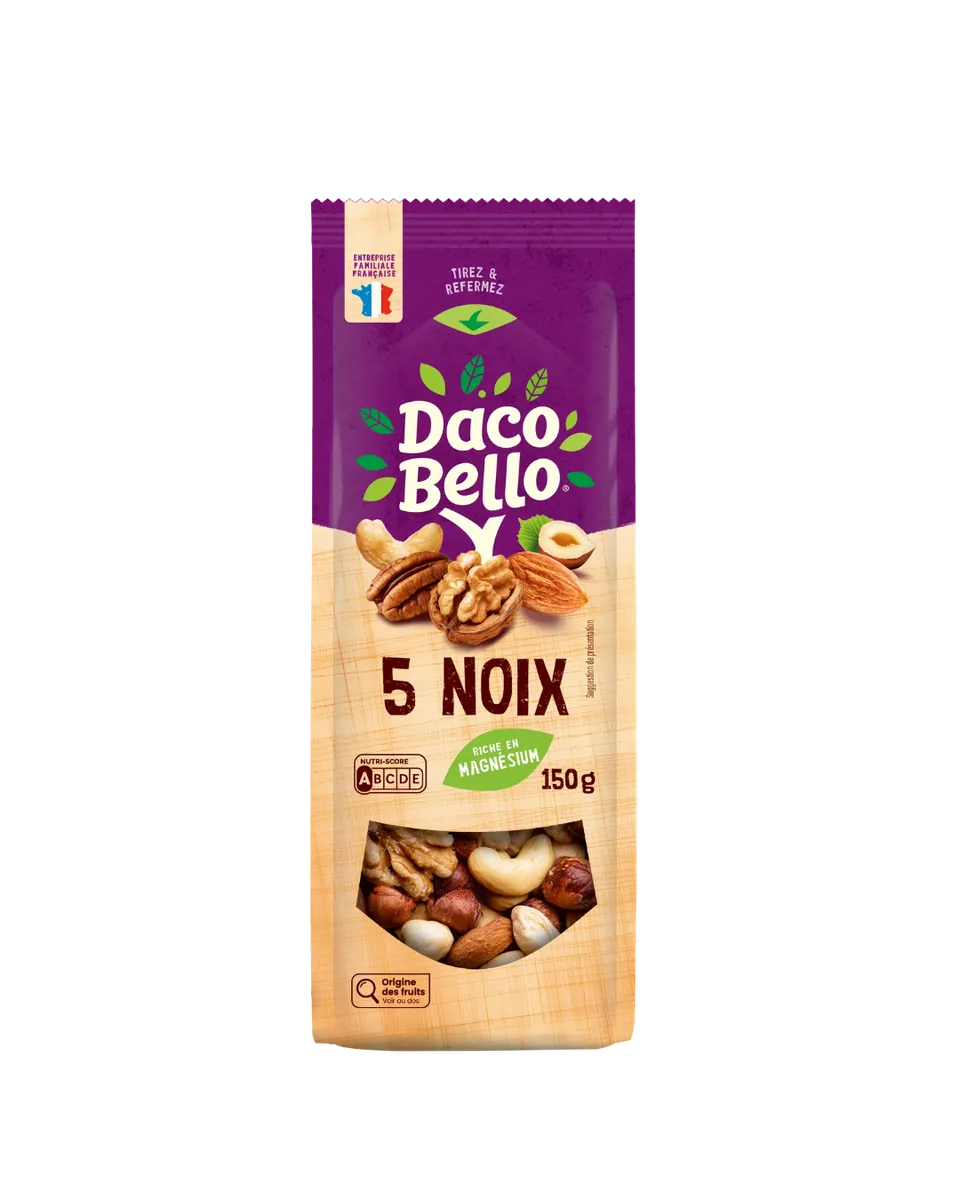 daco-bello-5-noix-nature-150g-mix-prot-in-sans-sel image 1