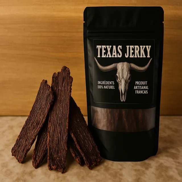 le-jerky-fran-ais-jerky-de-b-uf-sweet-smoky-100g image 1