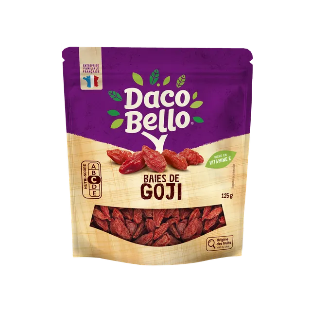daco-bello-baie-de-goji-125g-fruits-secs-sucr-s image 1