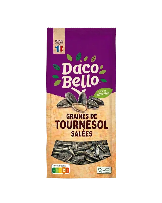 daco-bello-graines-de-tournesol-grill-es-sal-es-150g image 1