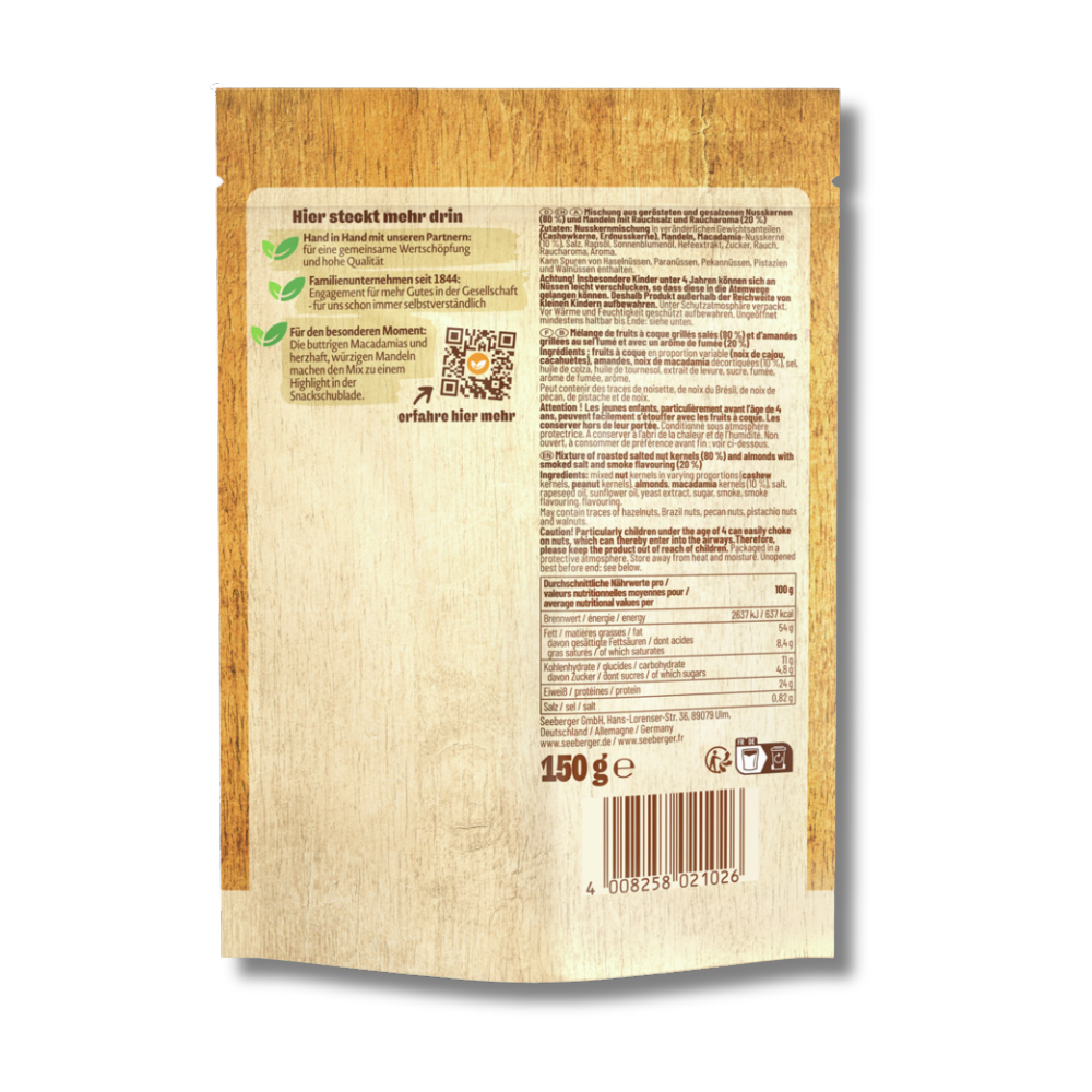seeberger-edel-nuss-mix-multipack-6-x-150g-mix-de-noix-premium image 5
