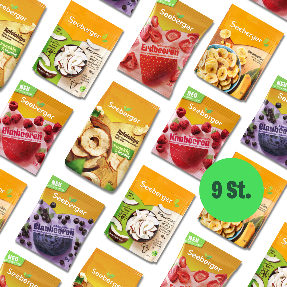 seeberger-fruchtliebe-bundle-trockenfr-chte-8-sachets-chips-et-baies-lyophilis-e image 1