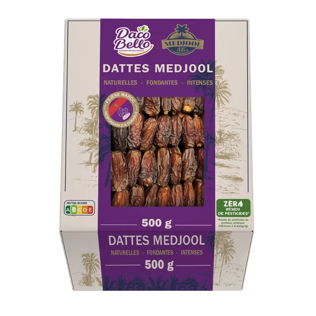 daco-bello-dattes-medjool-du-maroc-500g image 1
