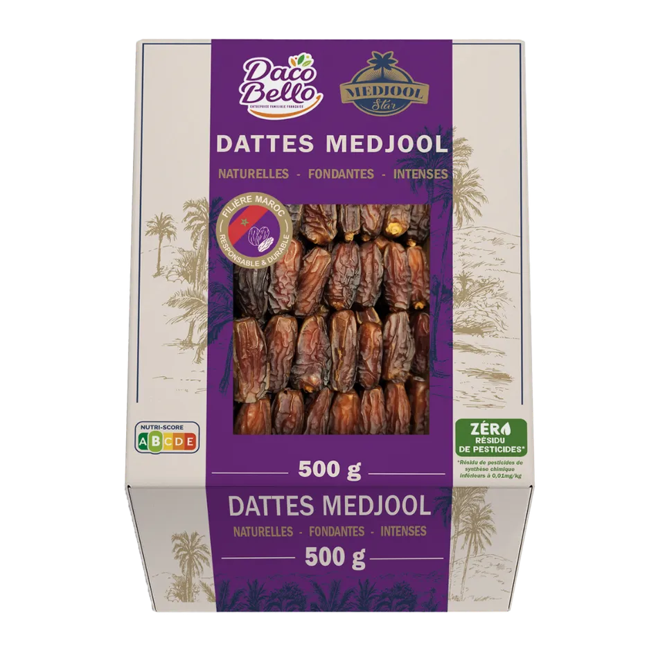 daco-bello-dattes-medjool-du-maroc-500g image 1