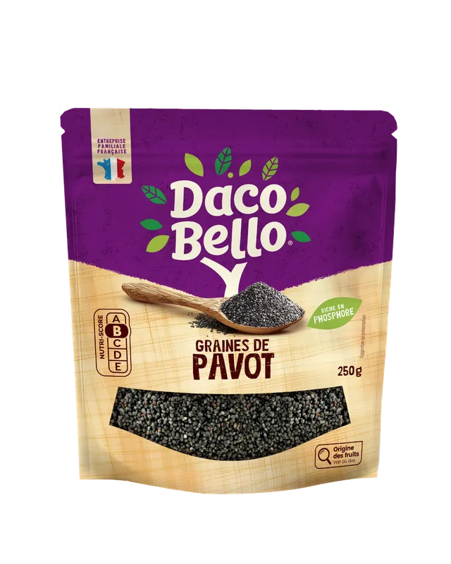 daco-bello-graines-de-pavot-bleu-125g-origine-france image 1