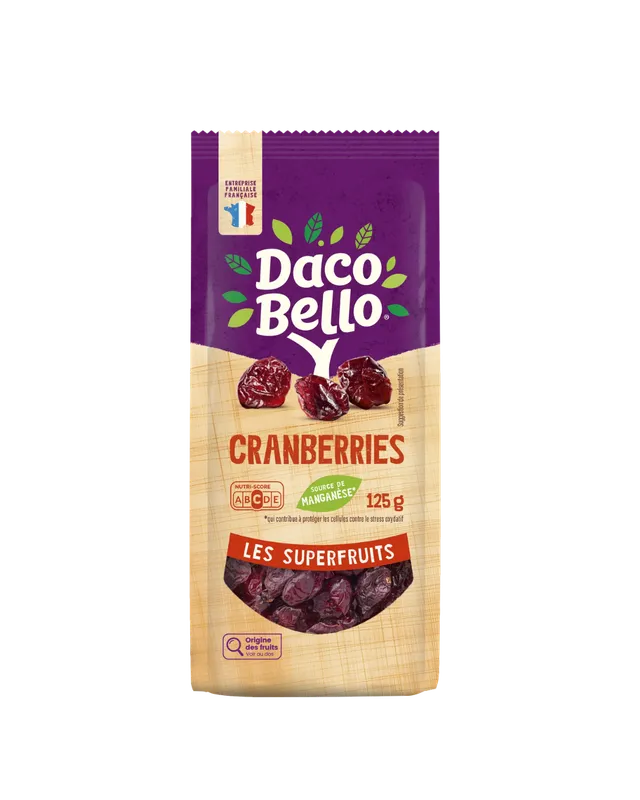 daco-bello-cranberries-superfruits-125g image 1
