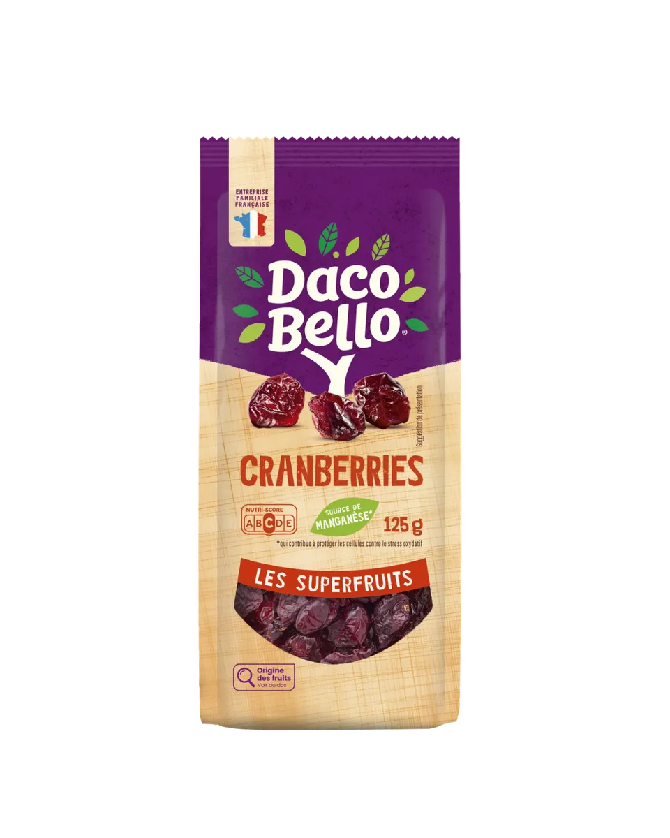 daco-bello-cranberries-superfruits-125g image 1
