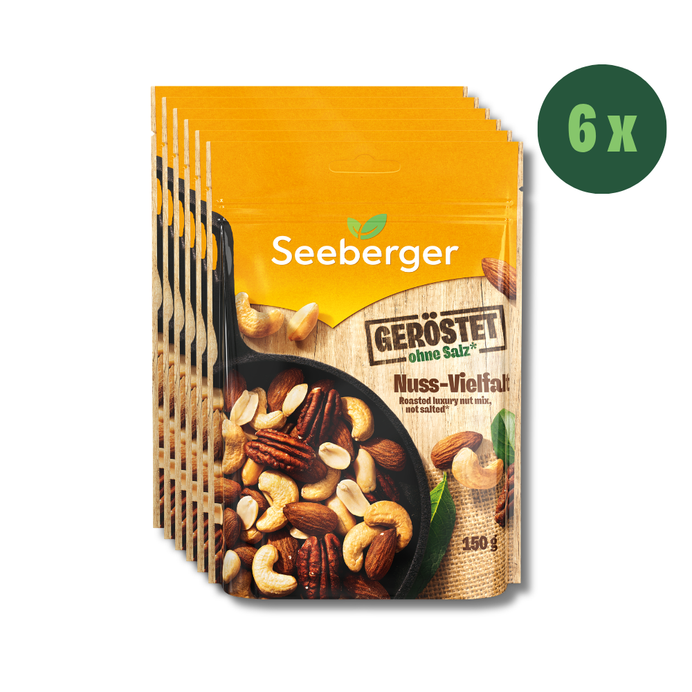 seeberger-nuss-vielfalt-multipack-mix-noix-grill-es-6x150g image 1