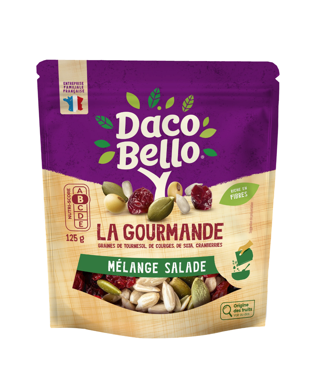 daco-bello-mix-salade-graines-gourmandes-125g image 1
