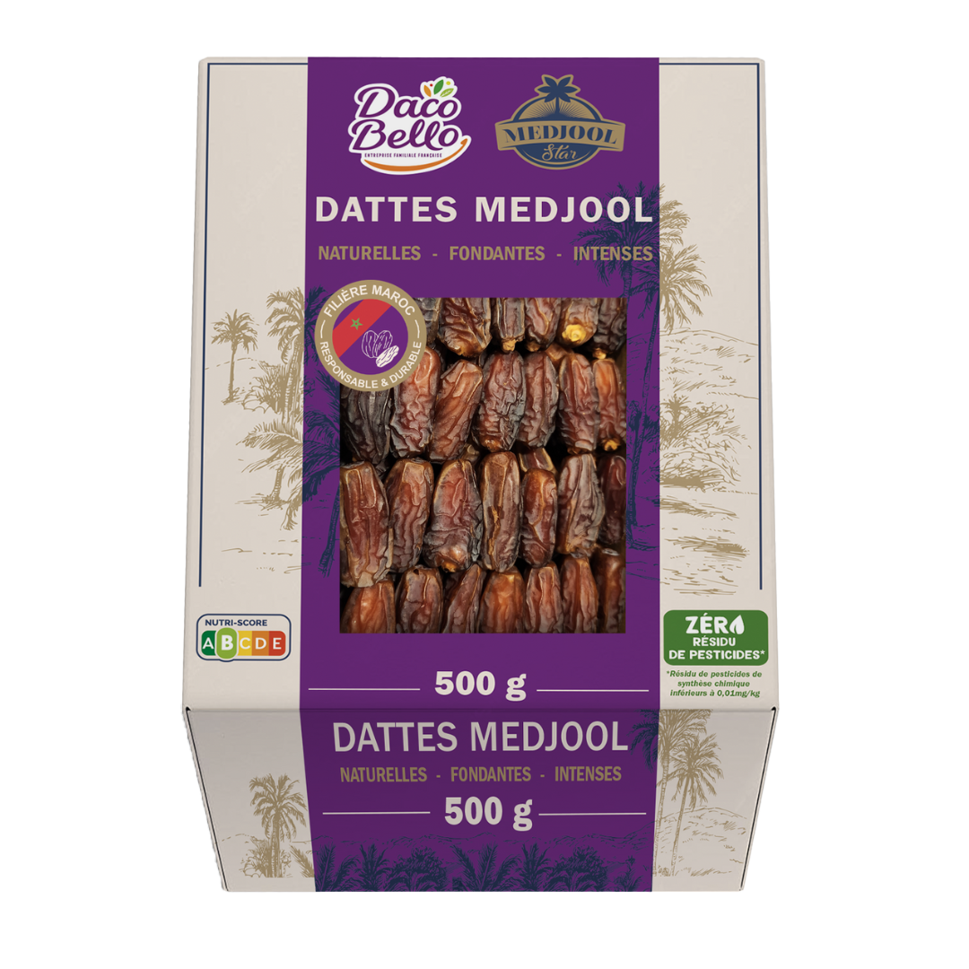 daco-bello-dattes-medjool-du-maroc-500g image 1