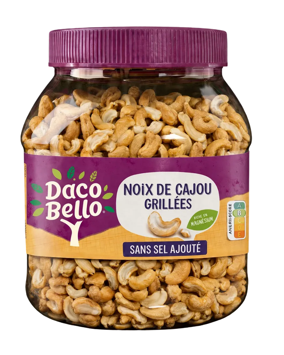 daco-bello-pot-noix-de-cajou-grill-es-nature-1-kg image 1