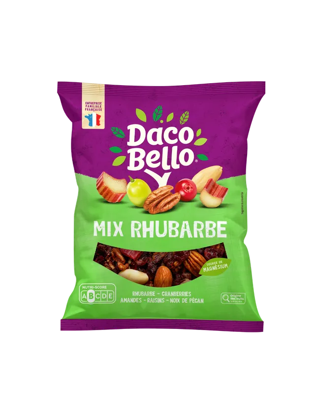 daco-bello-mix-rhubarbe-fruits-et-graines-300-g image 1