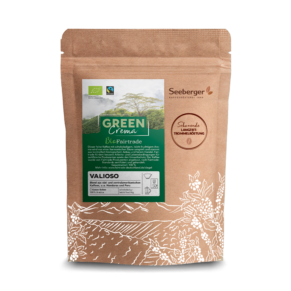 seeberger-caf-valioso-bio-quitable-caf-en-grains-moulu image 1