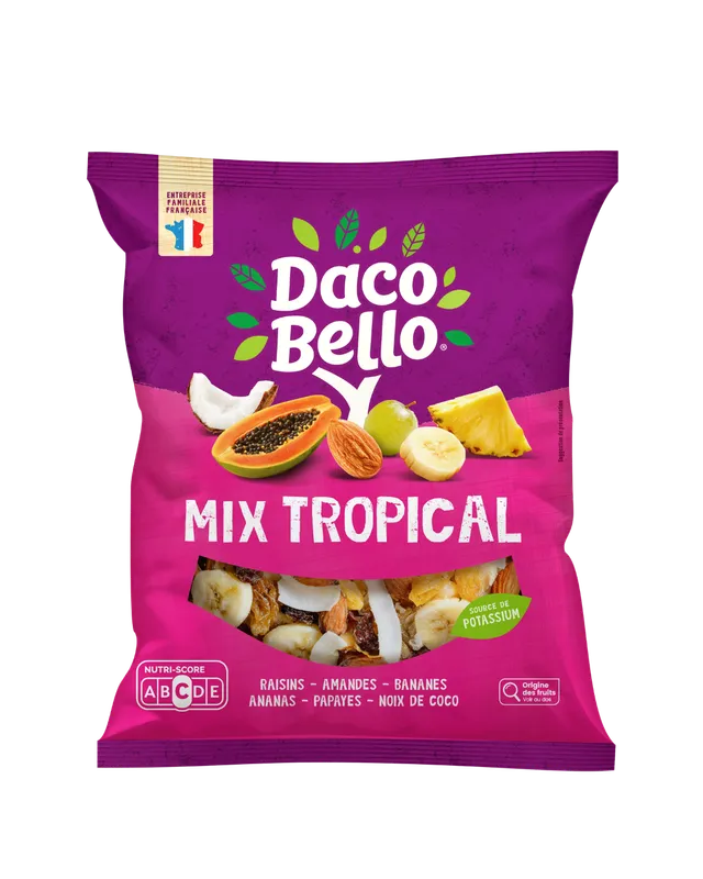 daco-bello-mix-tropical-500g-6-fruits-ananas-coco-banane image 1